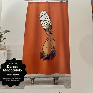 Society 6 shower curtain